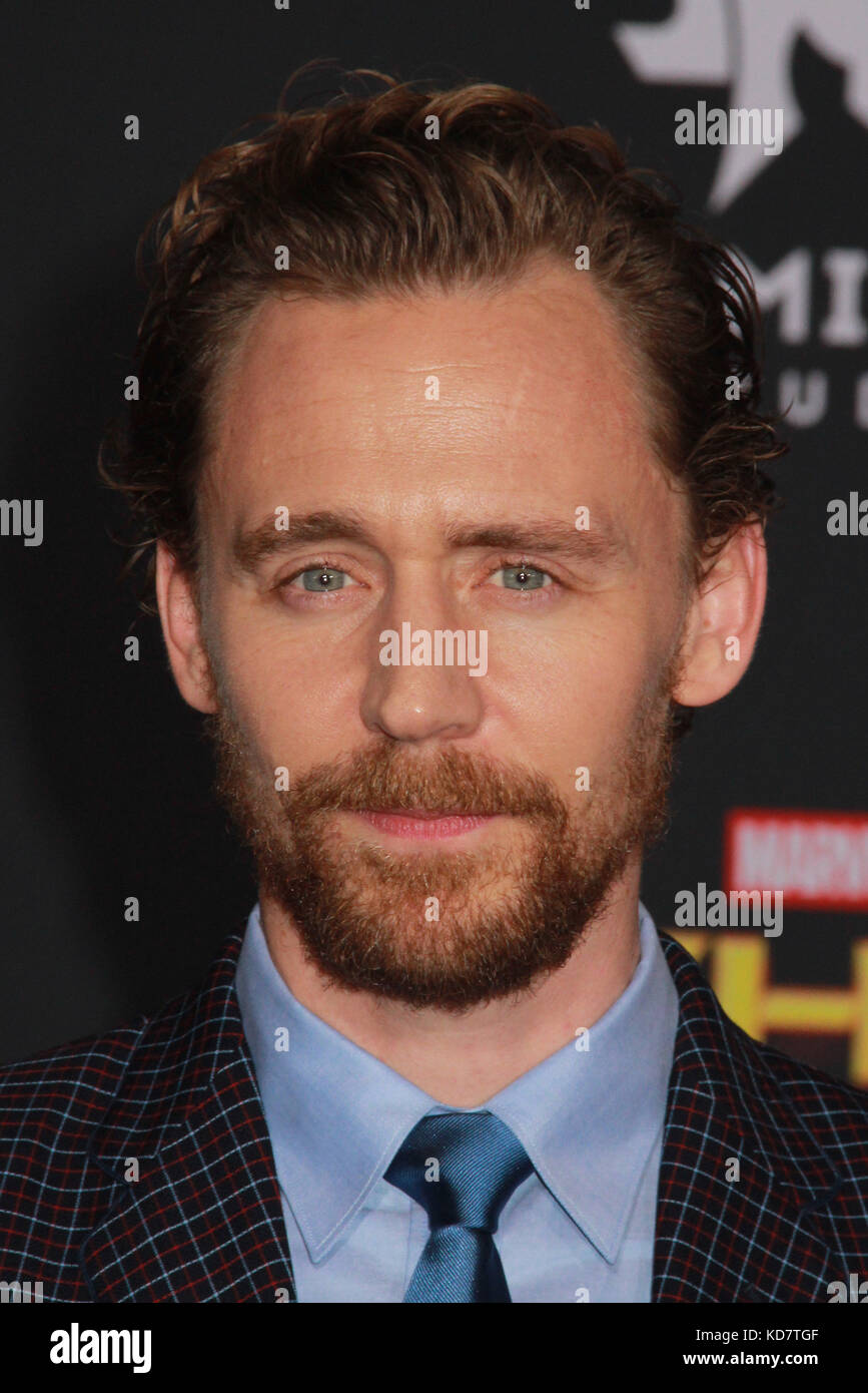 Los Angeles, USA. 10th Oct, 2017. Tom Hiddleston 10/10/2017 The world