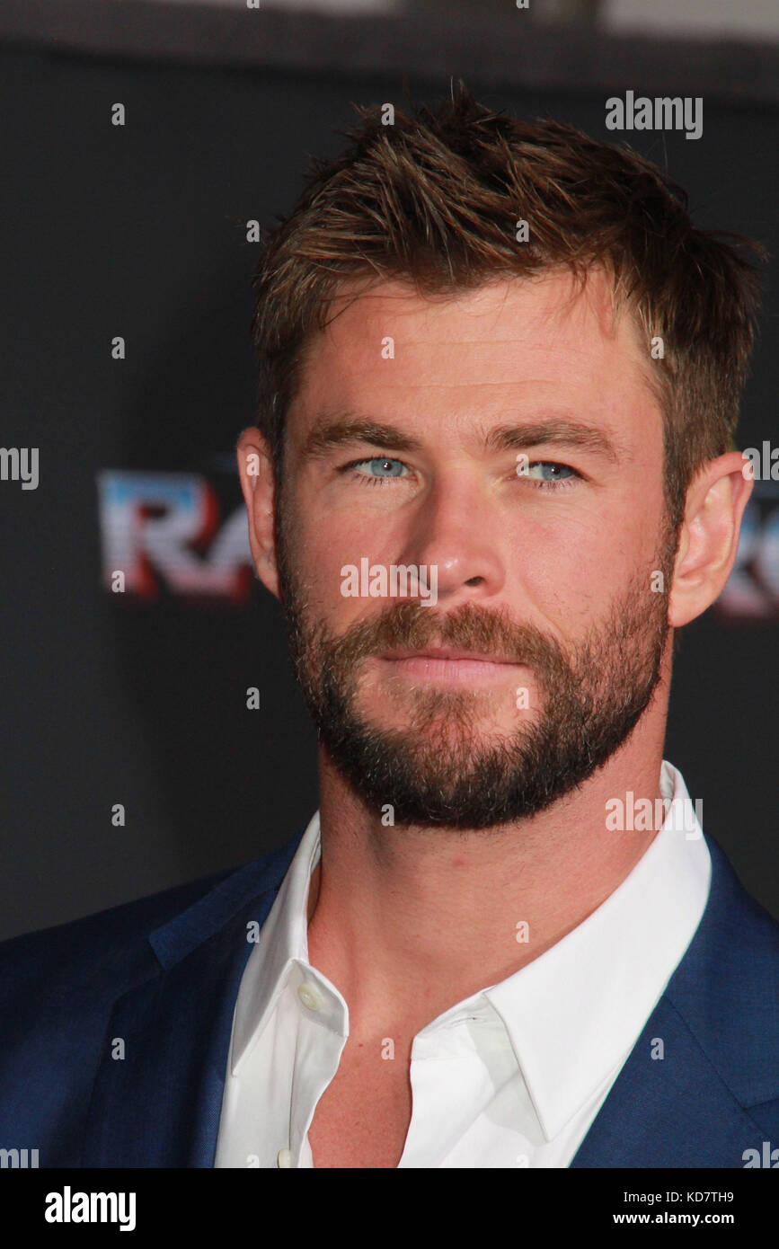 Los Angeles, USA. 10th Oct, 2017. Chris Hemsworth 10/10/2017 The world