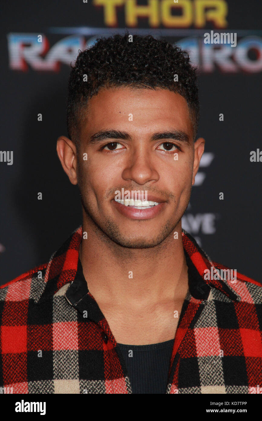 Los Angeles, USA. 10th Oct, 2017. Mandela Van Peebles 10/10/2017 The