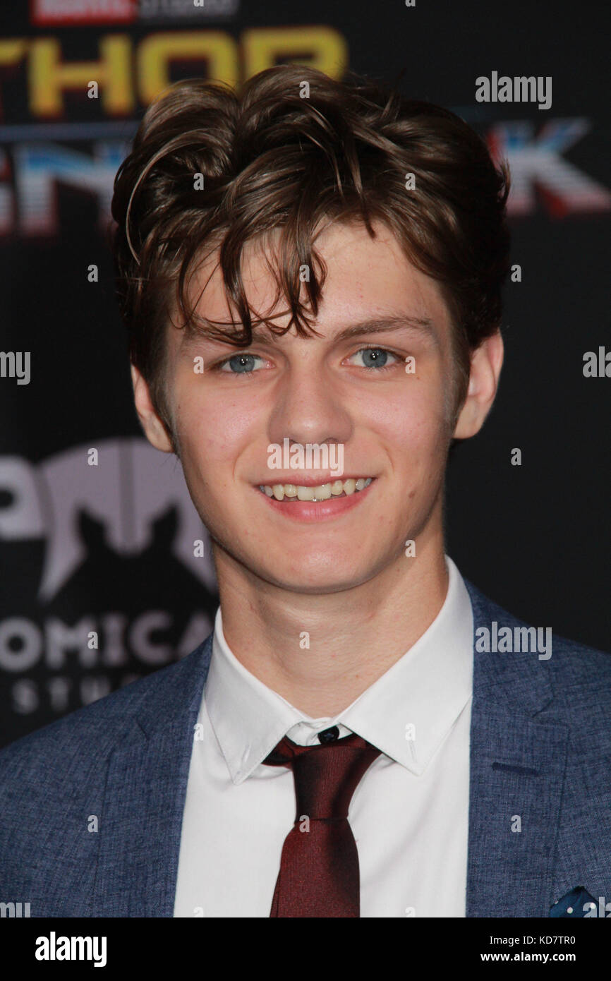 Los Angeles, USA. 10th Oct, 2017. Ty Simpkins 10/10/2017 The world