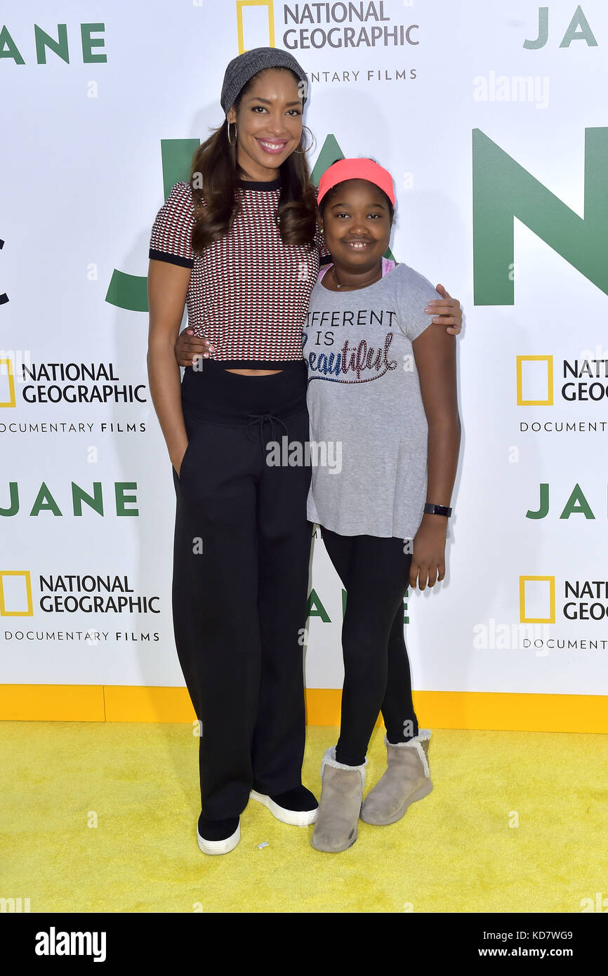 Gina torres daughter delilah fishburne hi res stock photography and