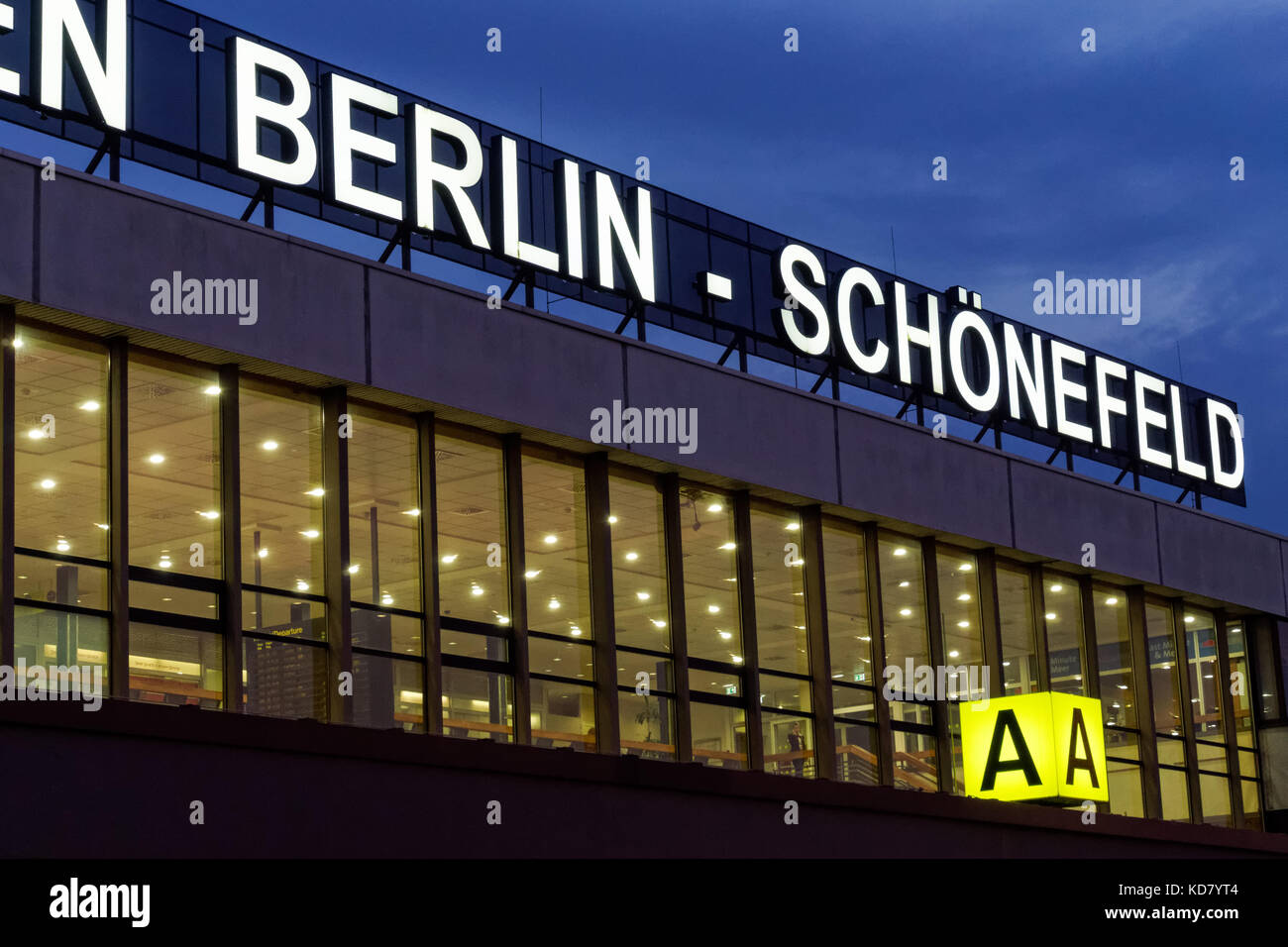 Berlin Schönefeld Airport, Germany Stock Photo