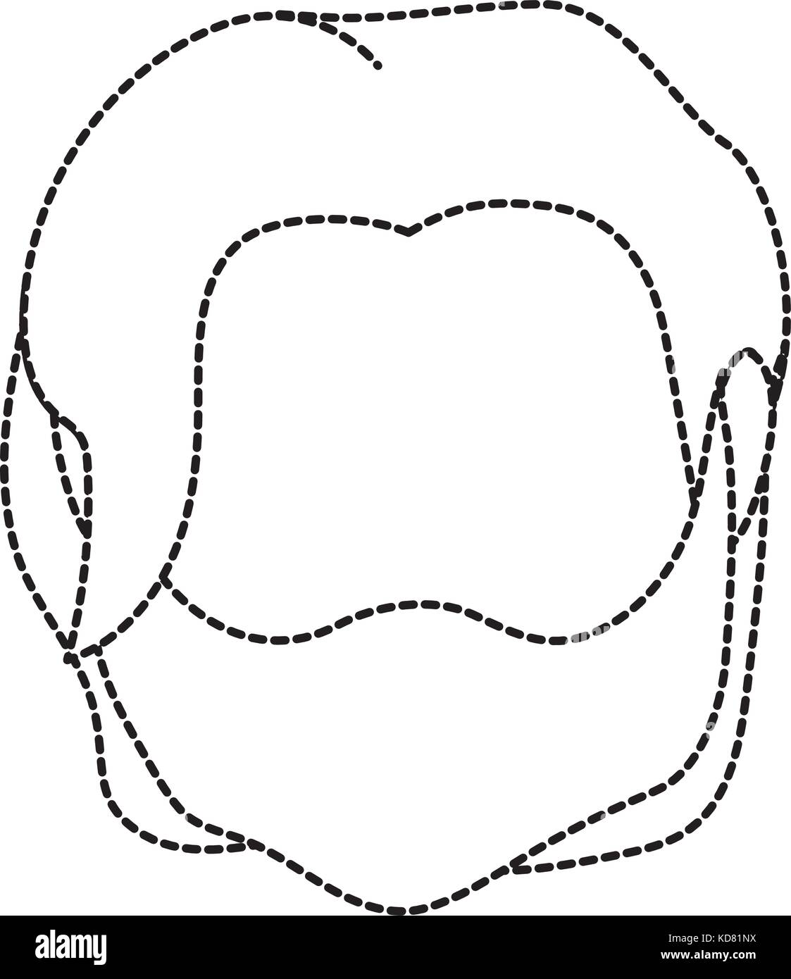 dotted shape default avatar man to social user Stock Vector Image & Art ...