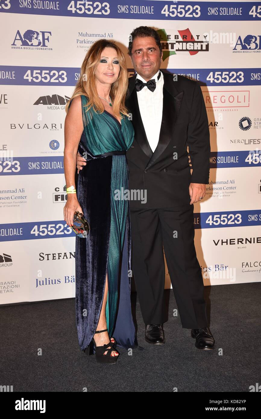 Celebrity Fight Night 2017 Gala concert at the Colosseum in Rome, Italy