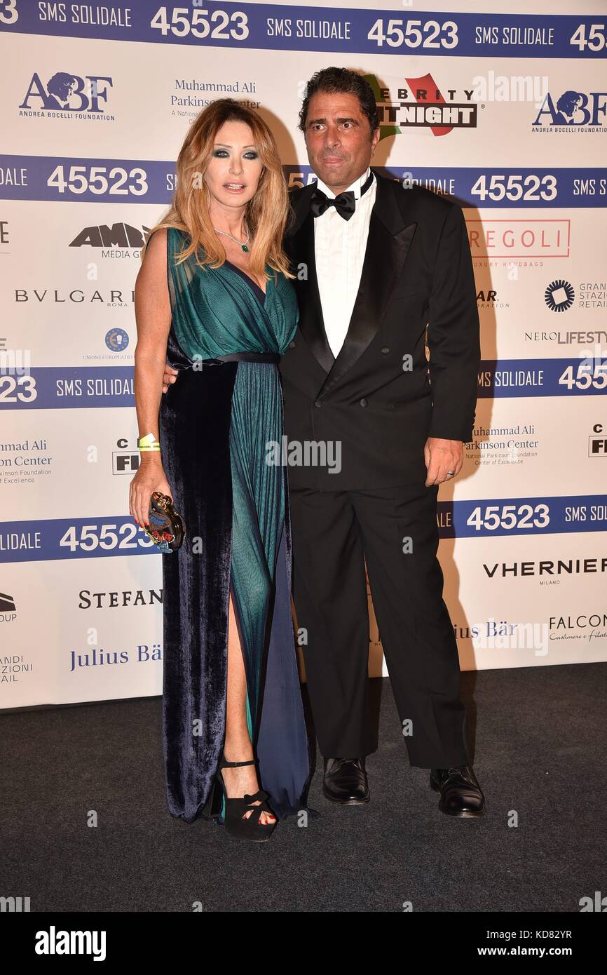 Celebrity Fight Night 2017 Gala concert at the Colosseum in Rome, Italy