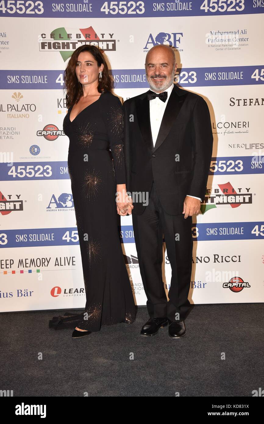 Celebrity Fight Night 2017 Gala concert at the Colosseum in Rome, Italy