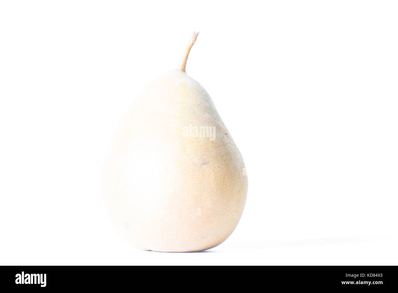 overexposed photo of a pear Stock Photo
