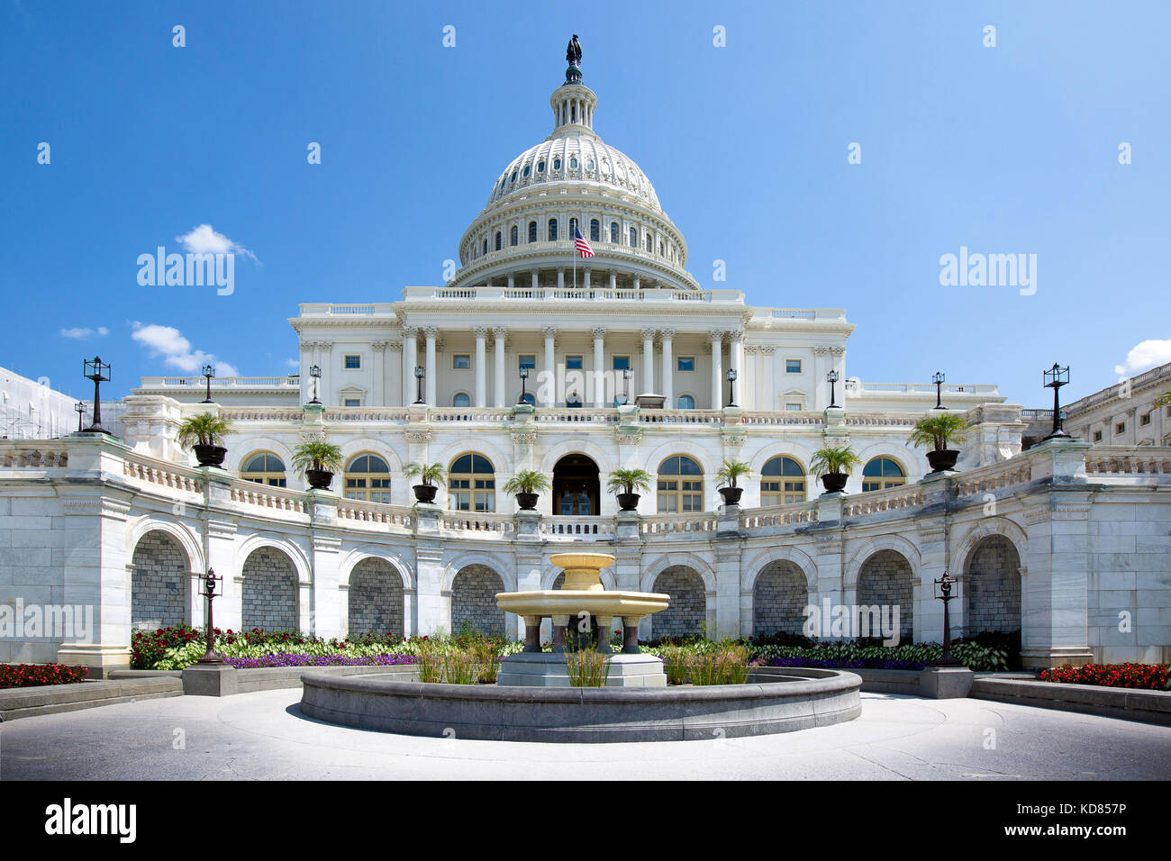 Capitol Building, Capitol Hill, National Mall, Washington DC, USA Stock Photo