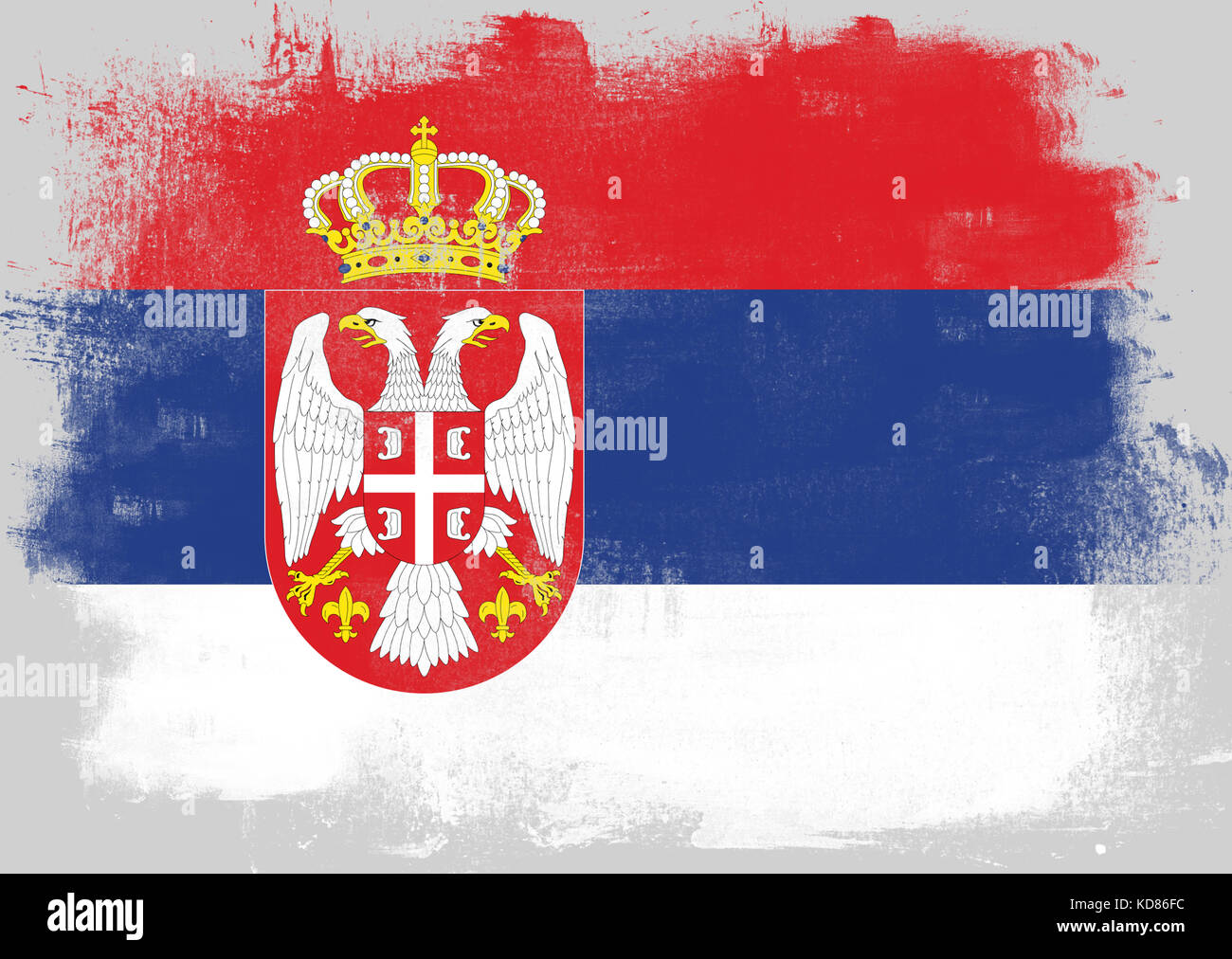 Флаг сербии и россии сравнить