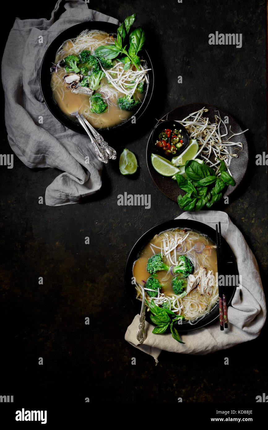 Pho - Noodle Soup Stock Photo - Alamy