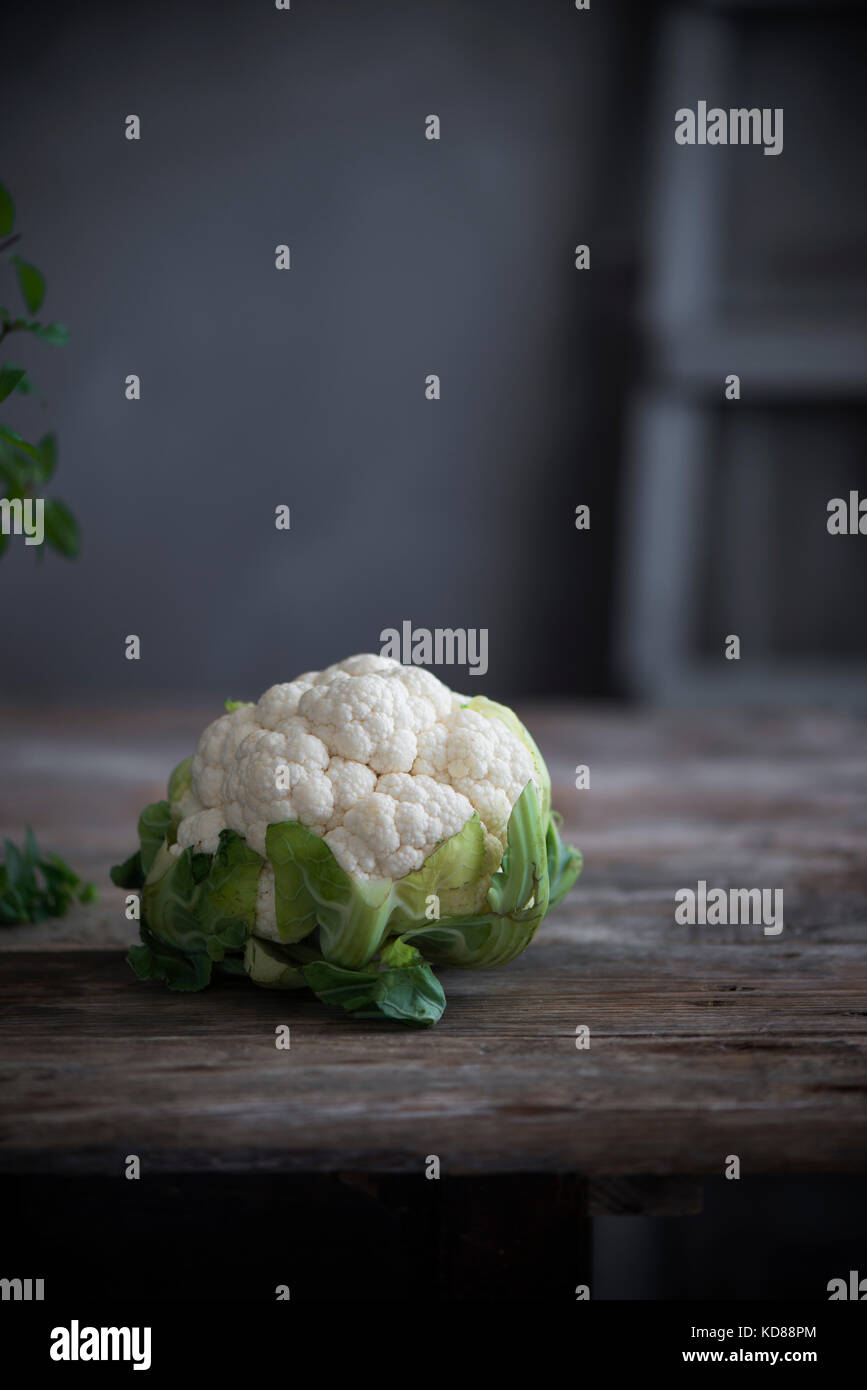 Cauliflower, seasonal vegetable Stock Photo Alamy