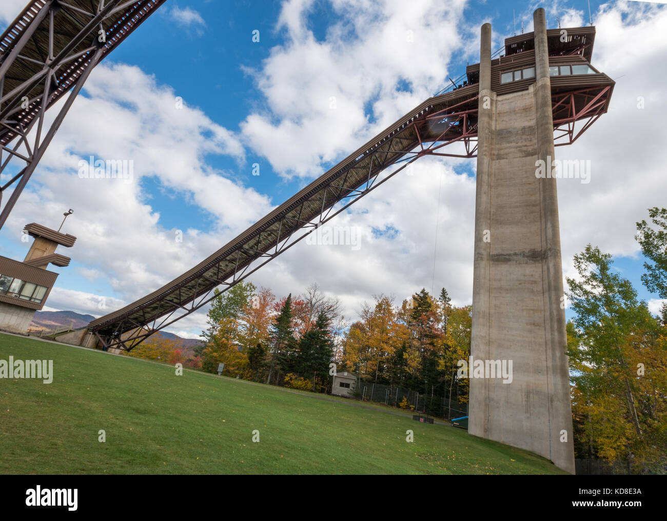 Lake Placid Olympic Ski Jumping Complex Stock Photo 163070526 Alamy