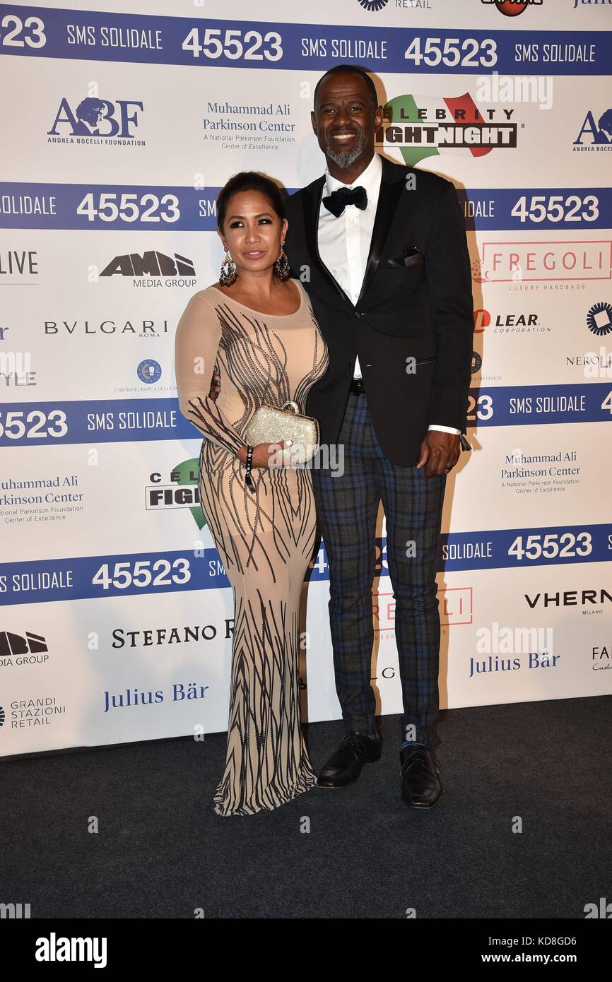 Celebrity Fight Night 2017 Gala concert at the Colosseum in Rome, Italy