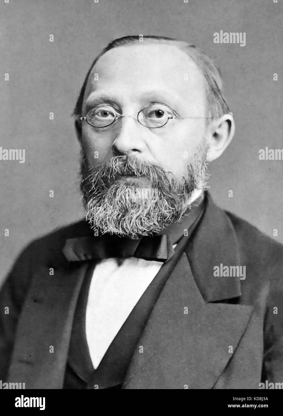 RUDOLF VIRCHOW (1821-1902) German biologist and physician about 1865 Stock Photo