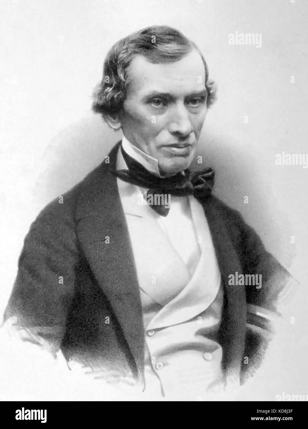 THOMAS GRAHAM (1805-1869) Scottish chemist Stock Photo