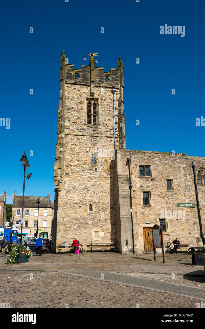 The Green Howards museum, Trinity Church square, Richmond, North Yorkshire. Stock Photo
