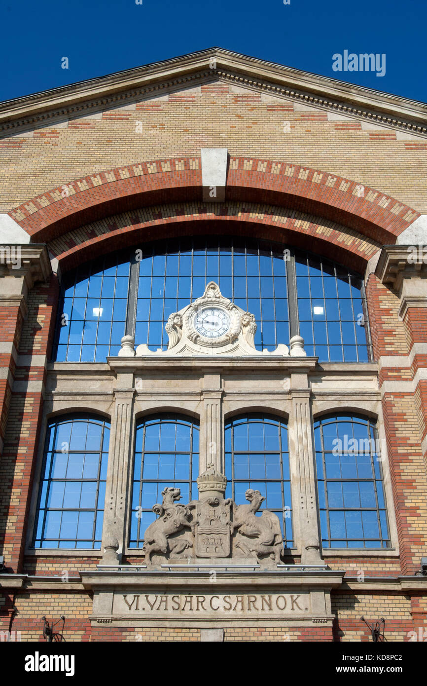 Ungarn, Budapest, Buda, Markthalle Stock Photo