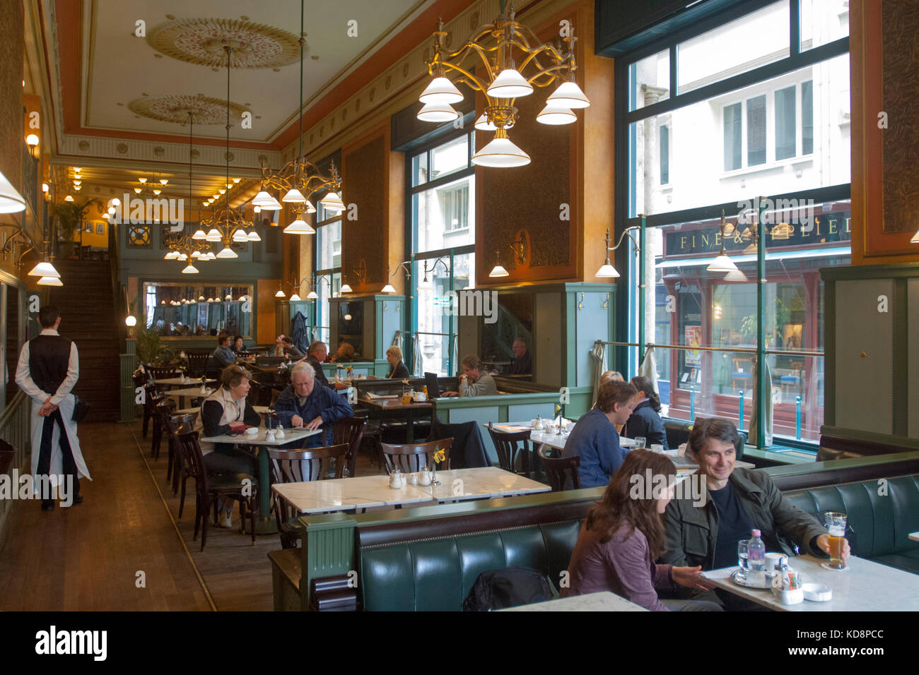 Ungarn, Budapest, Pest, Cafe Central Stock Photo