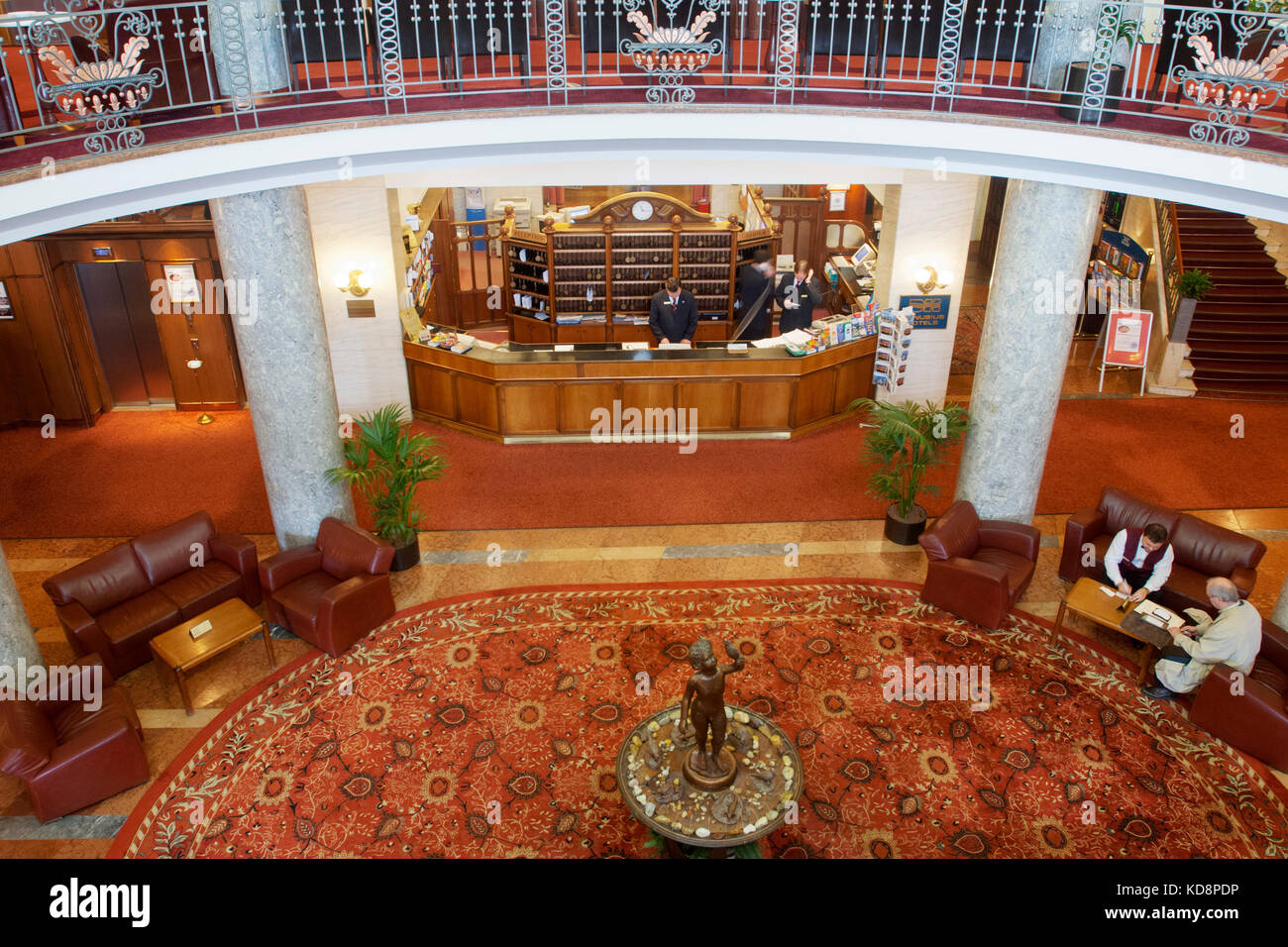 Ungarn, Budapest, Buda, Hotel Gellert, Lobby Stock Photo