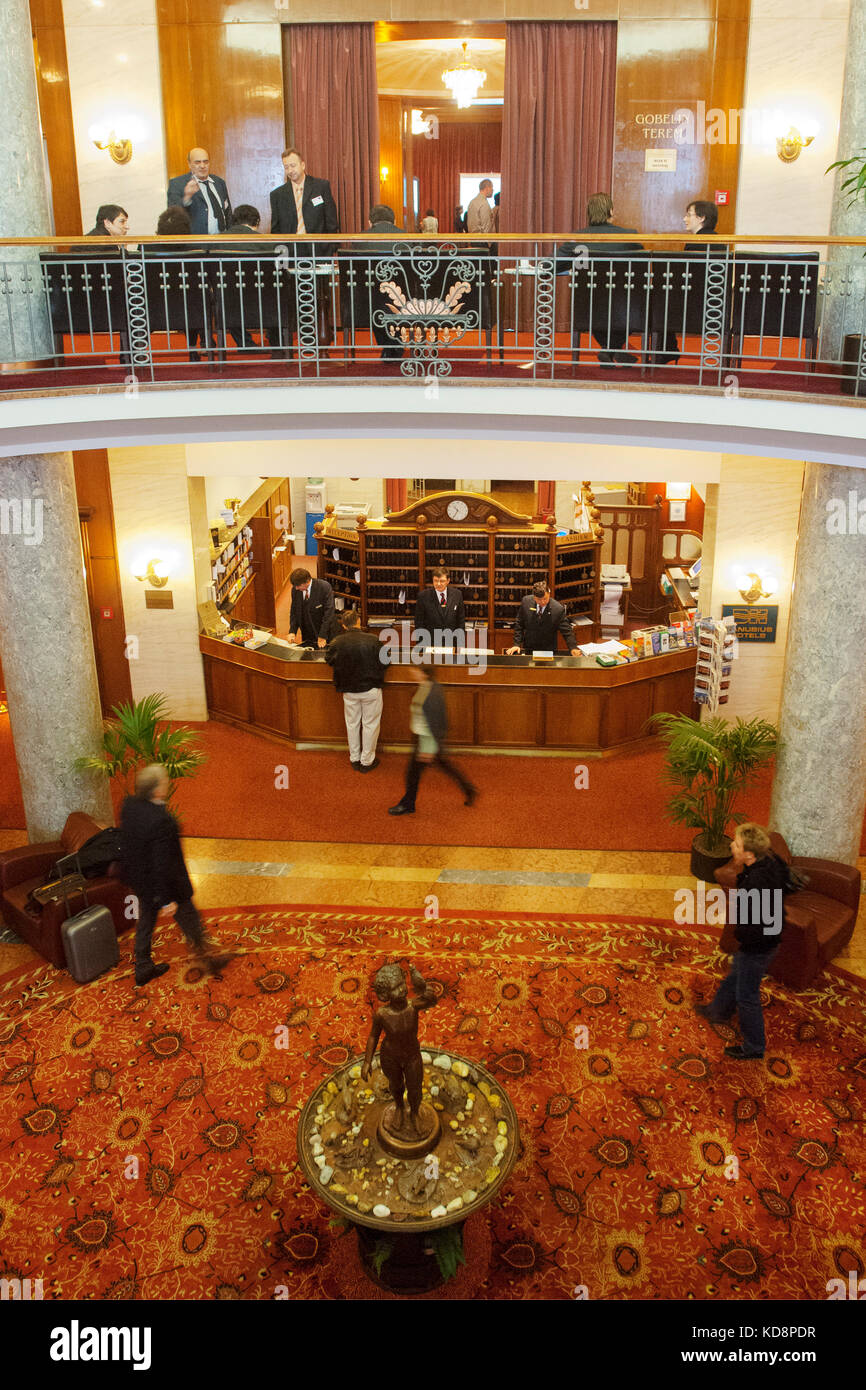 Ungarn, Budapest, Buda, Hotel Gellert, Lobby Stock Photo