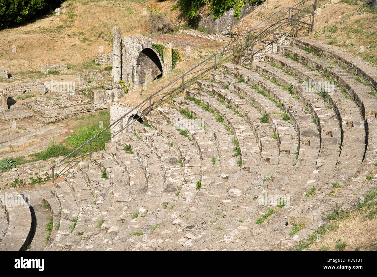 Teatro romano (Roman theatre) built between the 1st century BC and 1st ...