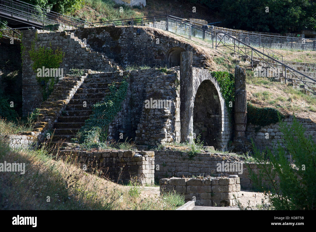 Teatro romano (Roman theatre) built between the 1st century BC and 1st ...