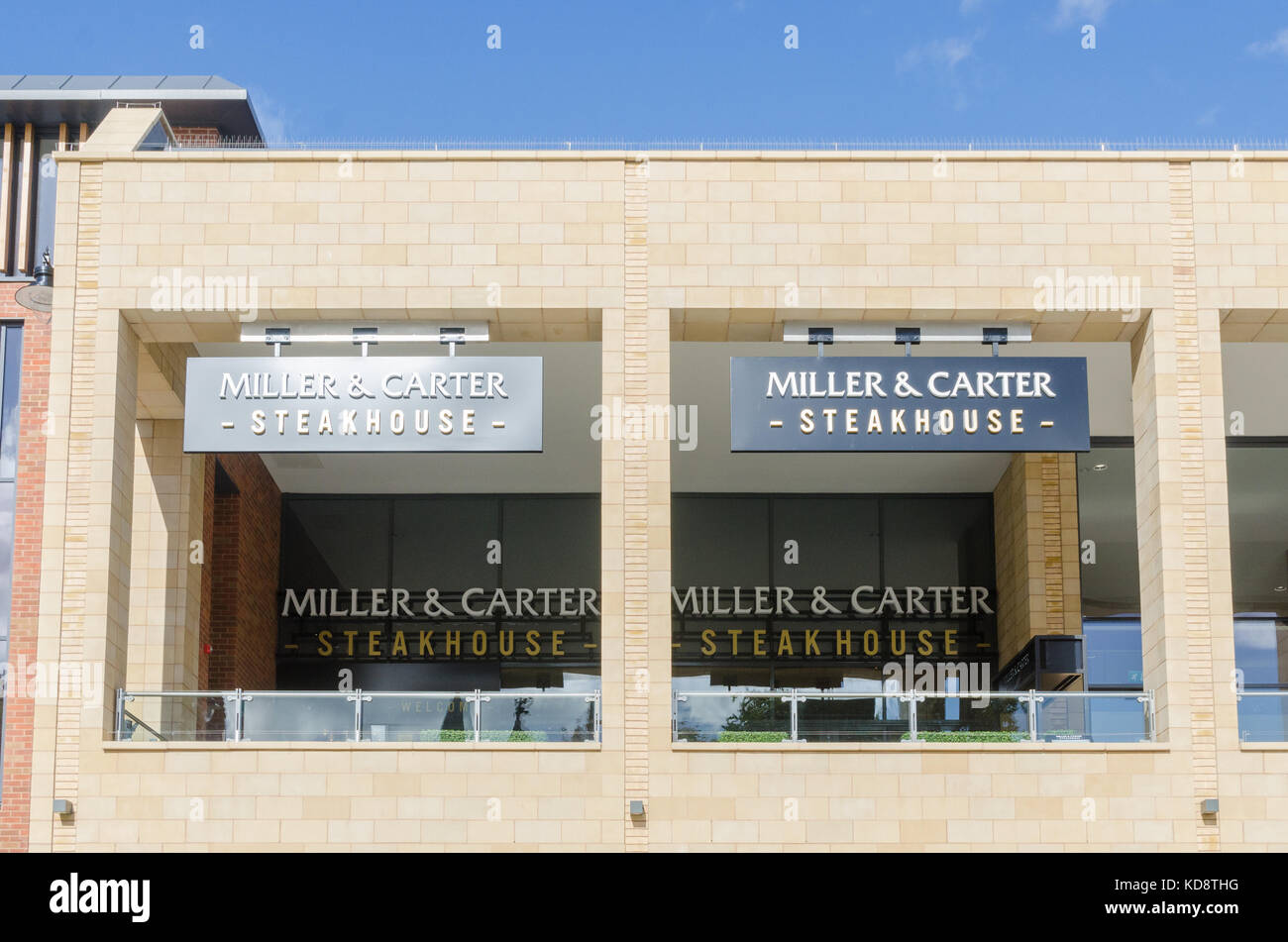 Miller and Carter steak restaurant in the newly developed Cathedral