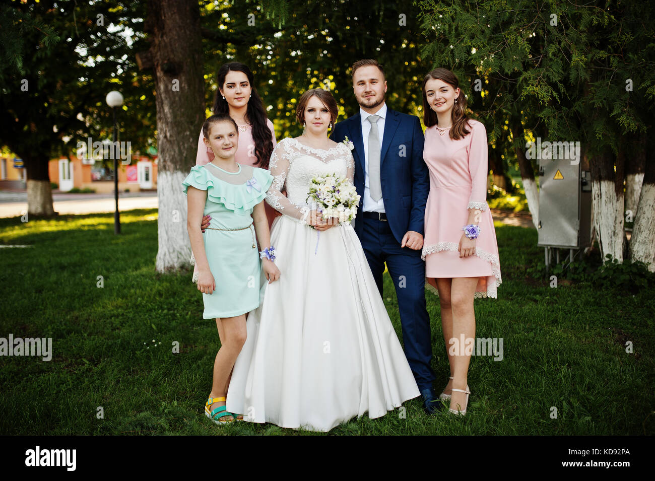 bridesmaid outdoor