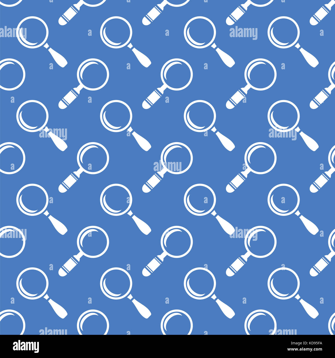 Magnifying glass seamless pattern hi-res stock photography and images ...