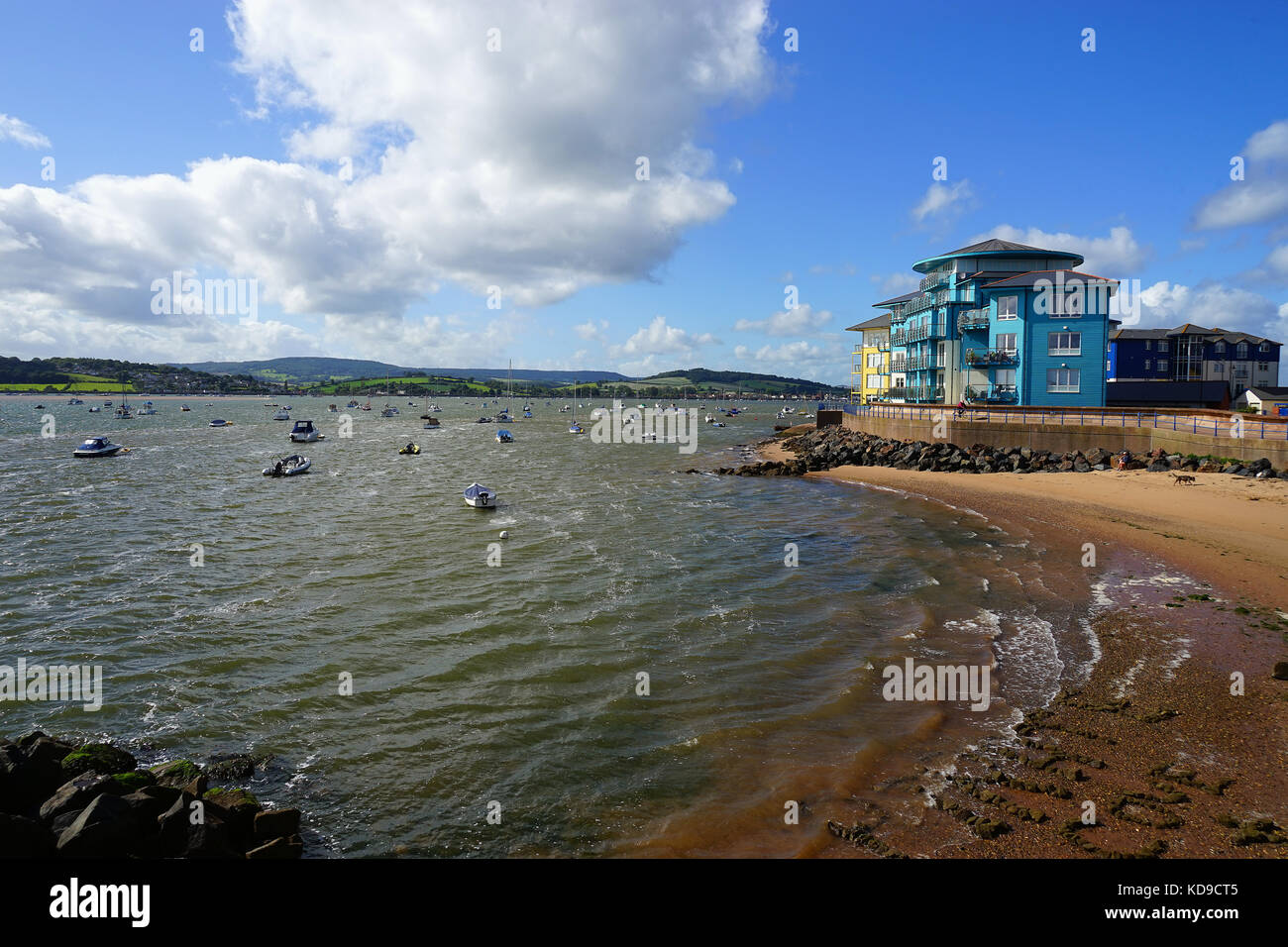 Apartments at the Point, Exmouth Stock Photo Alamy