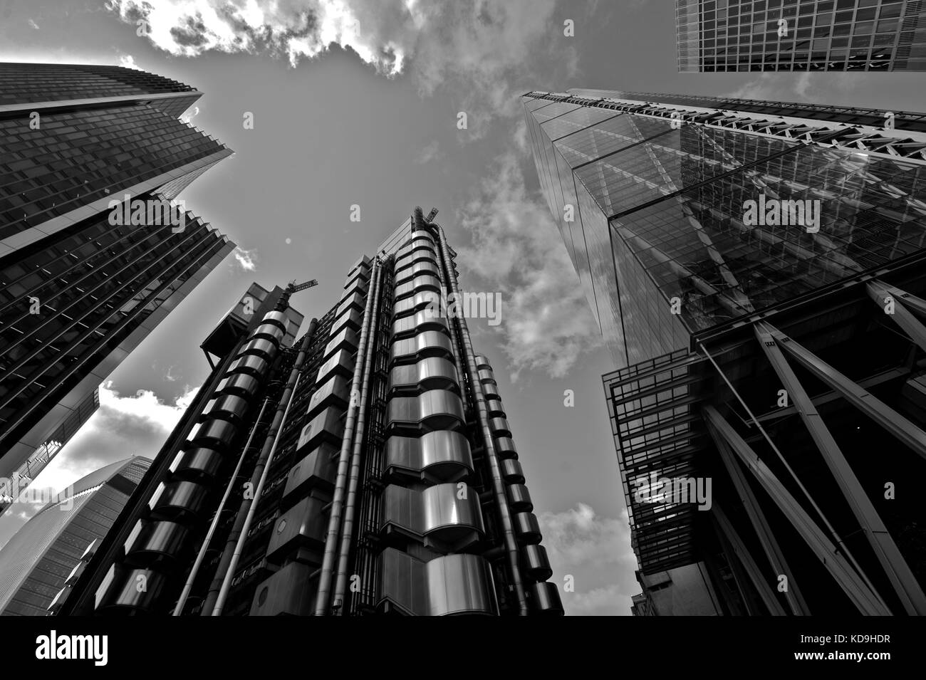 London sky scrapers, city of london Stock Photo