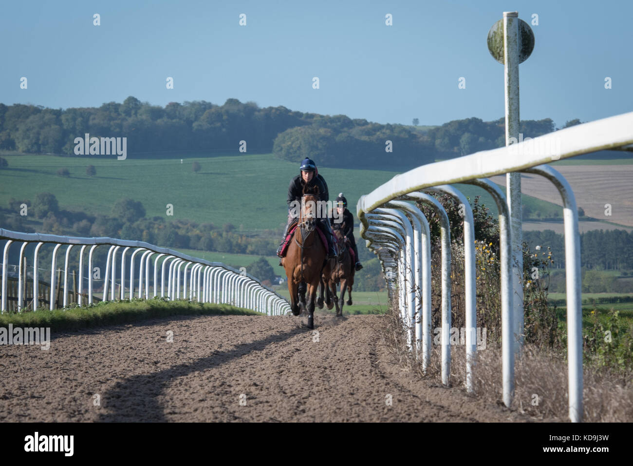 Lambourn gallops hires stock photography and images Alamy