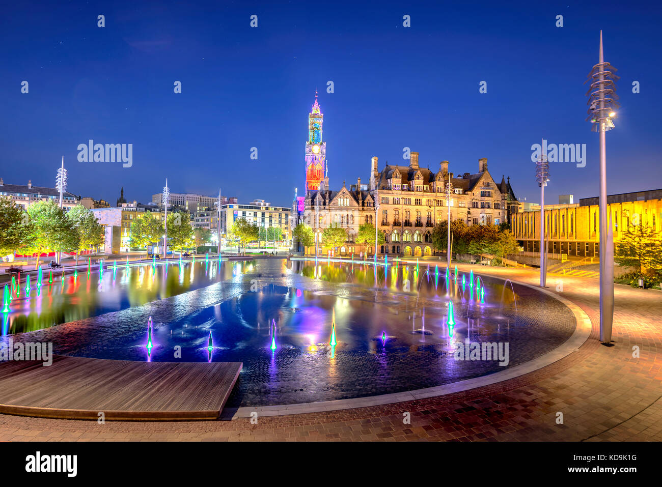 The regeneration of Bradford City Centre into a new sixacre, multi