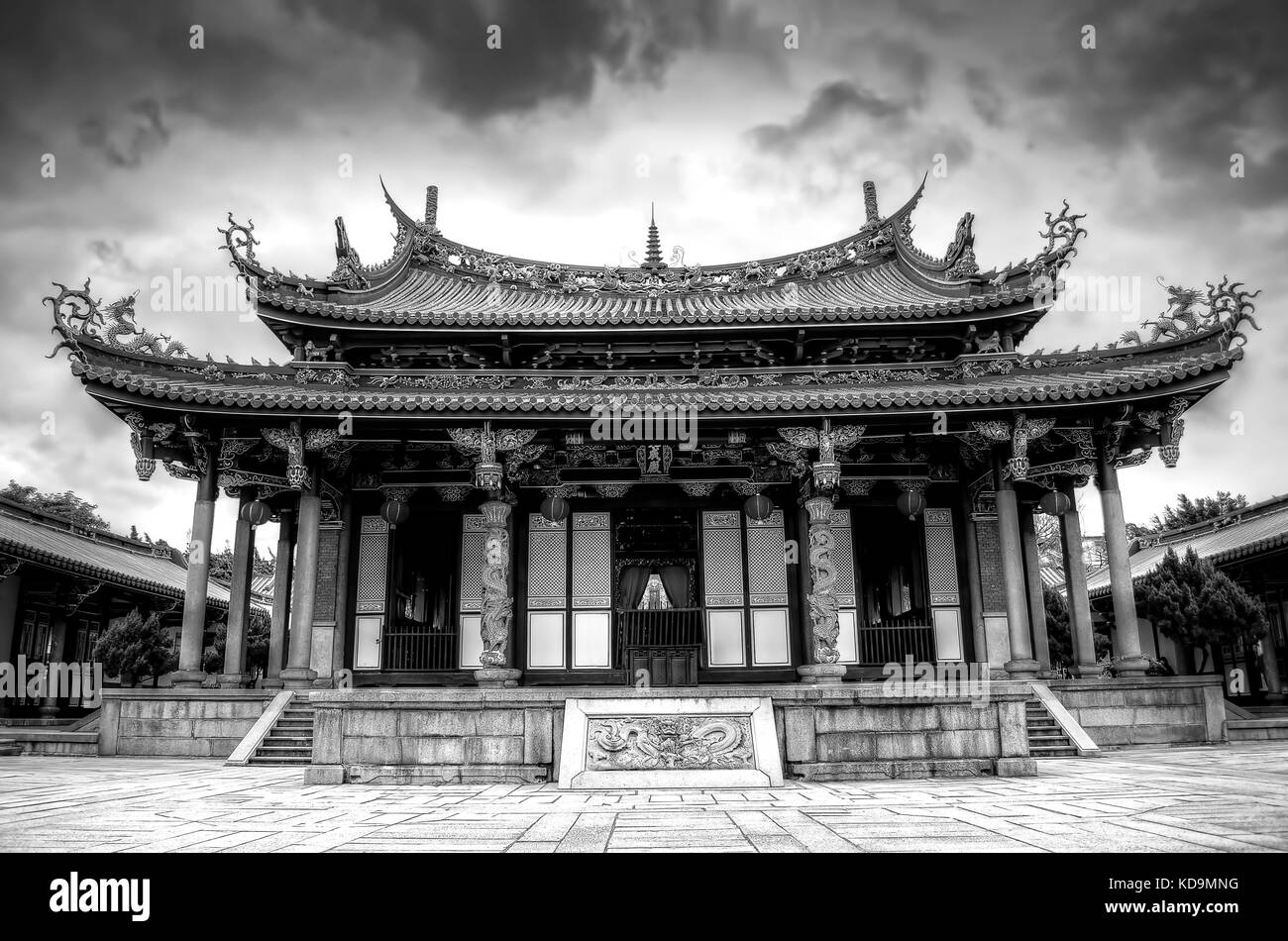 Confucius Temple, Taipei, Taiwan Stock Photo