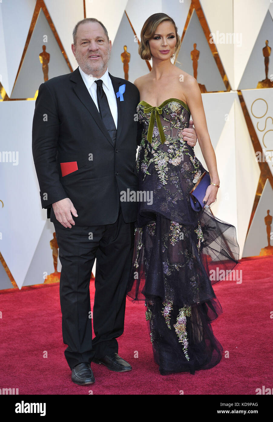 Hollywood. 26th Feb, 2017. Harvey Weinstein (L) and Georgina Chapman attends the 89th Annual Academy Awards at the Dolby Theatre on February 26, 2017 in Hollywood, California. Credit: Mpi99/Media Punch/Alamy Live News Stock Photo