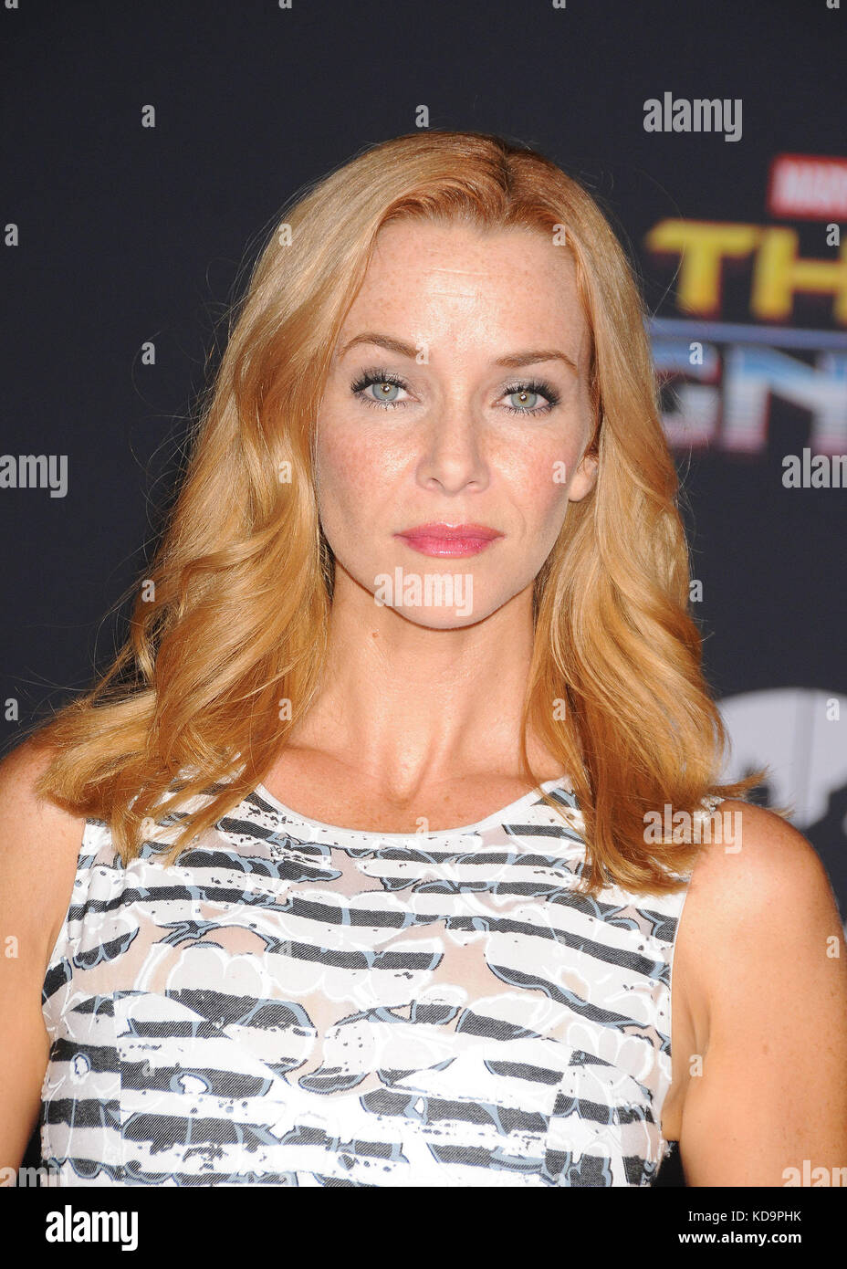 Los Angeles, California, USA. 10th Oct, 2017. October 10th 2017 - Los Angeles, California USA - Actress ANNIE WERSCHING at the ''Thor Ragnarok'' Premiere, held at the El Capitan Theater, Hollywood, Los Angeles CA. Credit: Paul Fenton/ZUMA Wire/Alamy Live News Stock Photo
