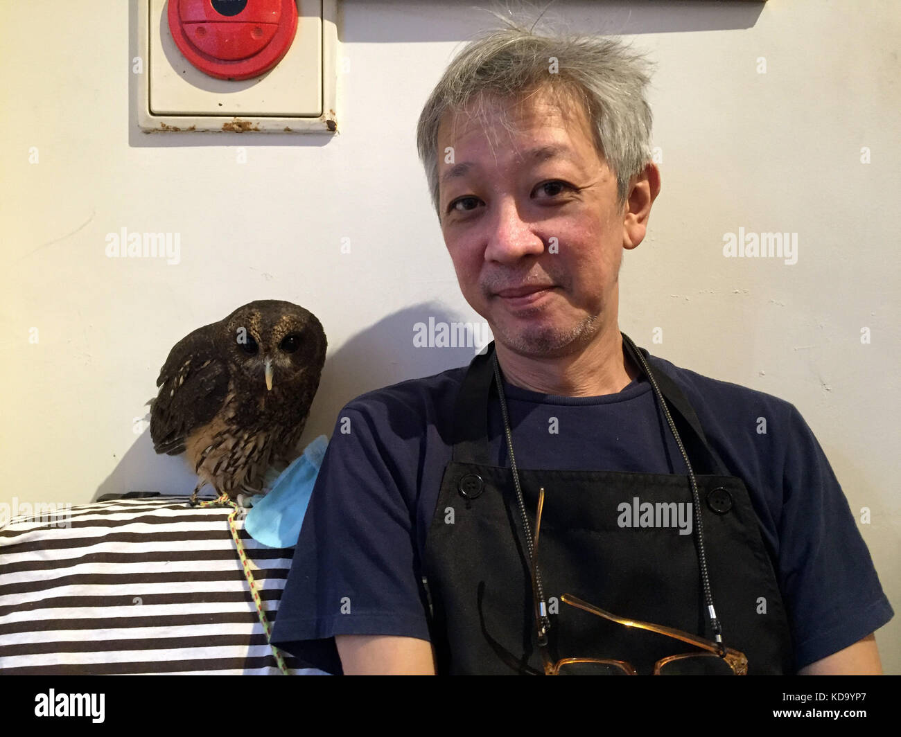 Tokyo Japa 24th Aug 17 Archive Motohiro Mizuhara Owner Of The Owl Cafe Hoot Hoot Stands Among His Pets In Tokyo Japa 24 August 17 The Cafe Lets Patrons Pet Owls Tokyo Japa 24th Aug 17 Archive Motohiro Mizuhara Owner Of The Owl Cafe Hoot Hoot Stands Among His Pets In Tokyo Japa 24 August 17 The Cafe Lets Patrons Pet Owls