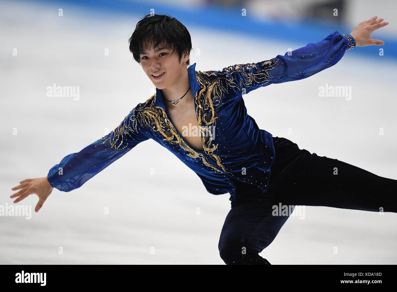 Saitama, Japan. 7th Oct, 2017. Shoma Uno (JPN) Figure Skating Japan
