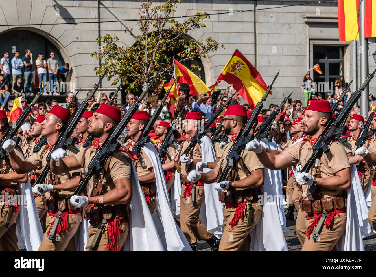 March of the military men calendar hires stock photography and images