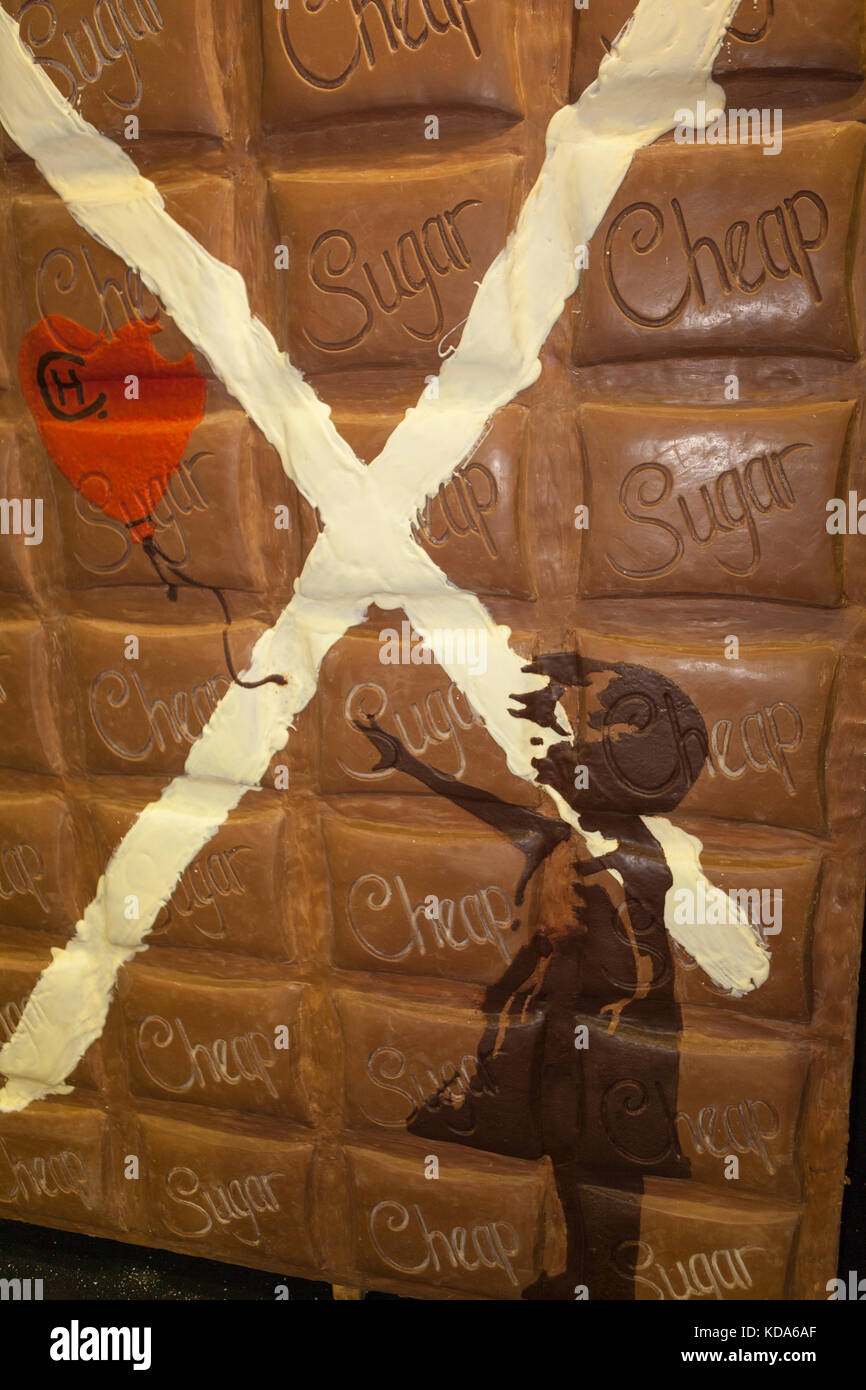 The Chocolate Show Olympia, London UK. 12 October, 2017 The annual