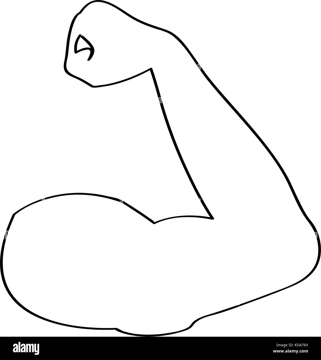 8+ Arm Flex Drawing