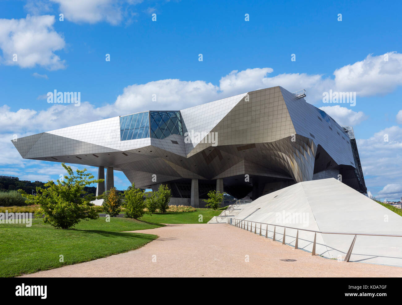 Musee des Confluences, Presqu'Ile, Lyon, Auvergne-Rhone-Alpes, France Stock Photo