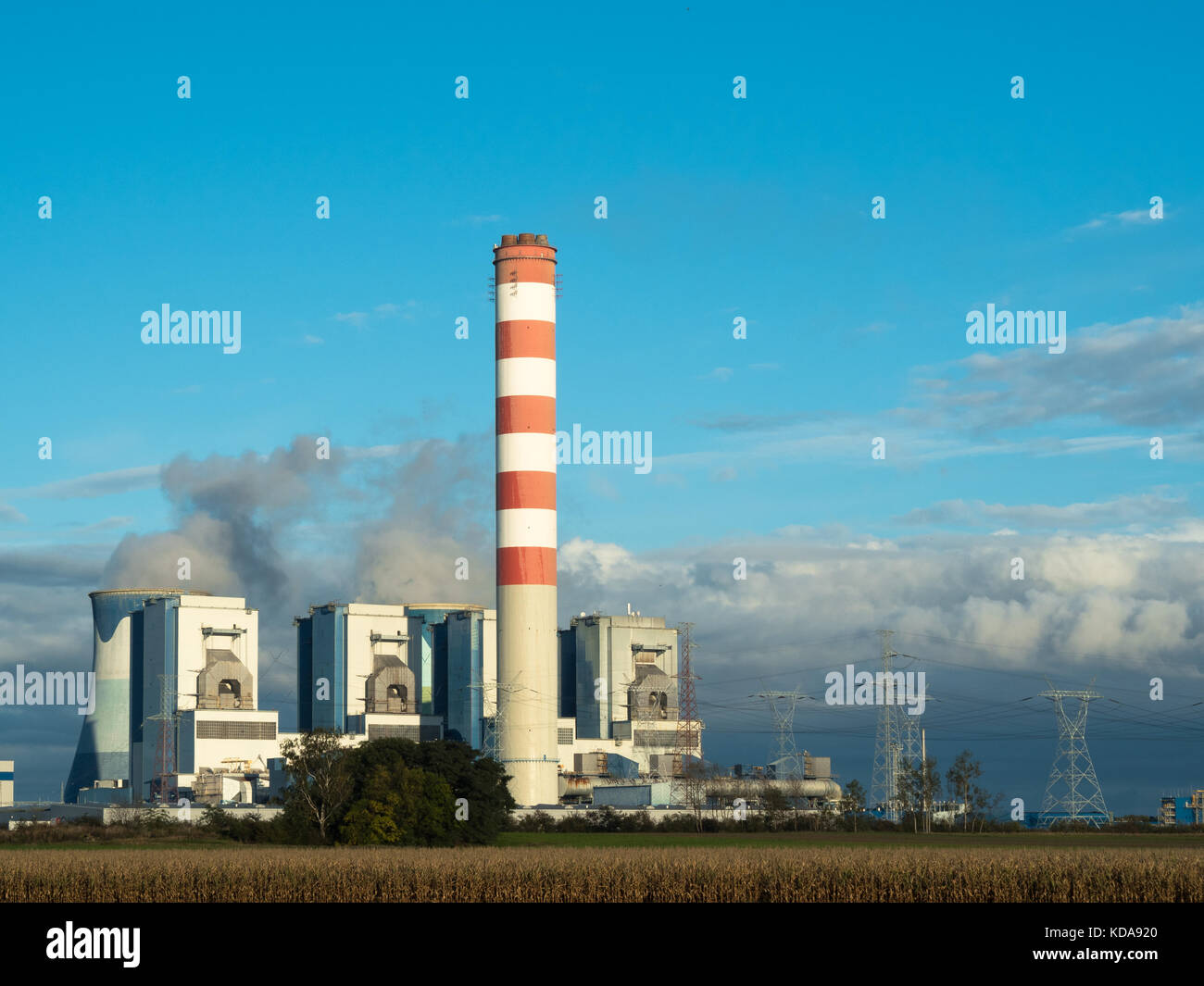 Coal fired power plant Stock Photo Alamy