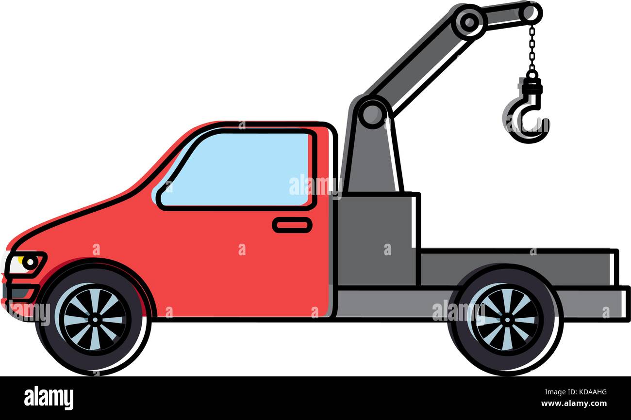 truck crane isolated icon Stock Vector Image & Art - Alamy