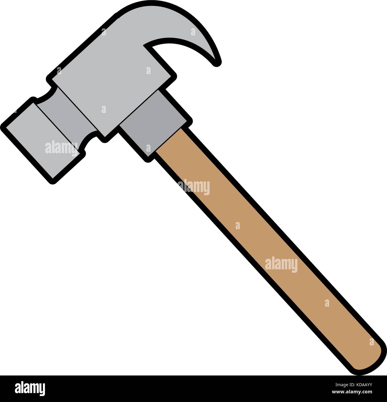 hammer tool isolated icon Stock Vector Image & Art - Alamy