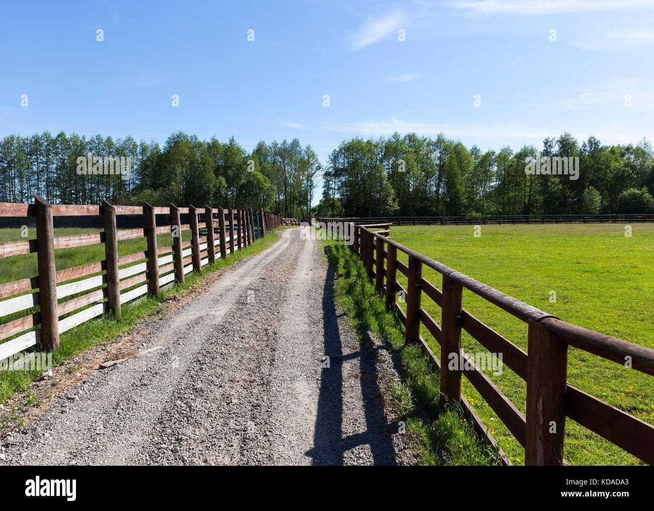 Old wooden fence Stock Photo - Alamy