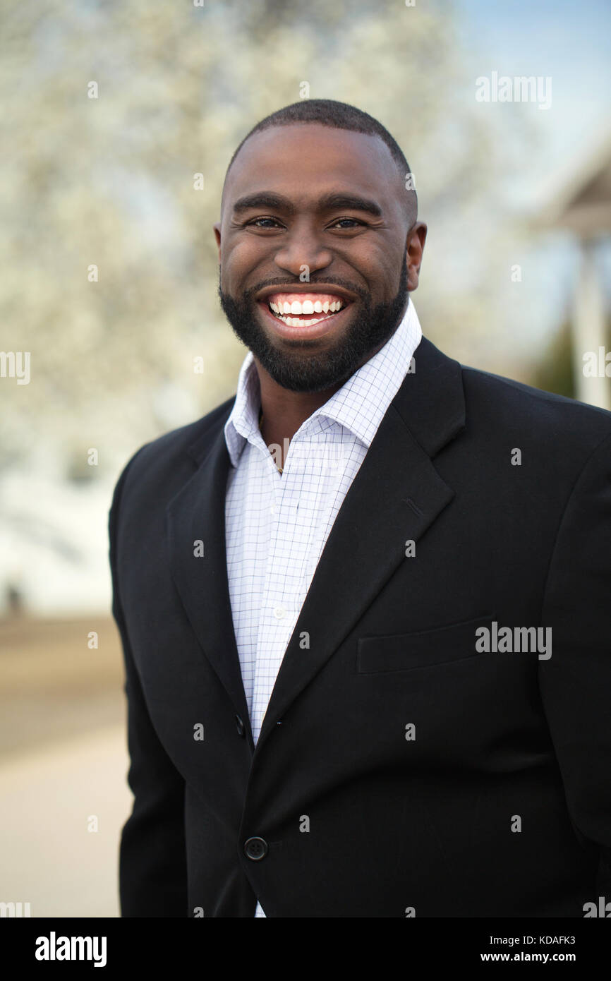 African American Businessman Stock Photo Alamy
