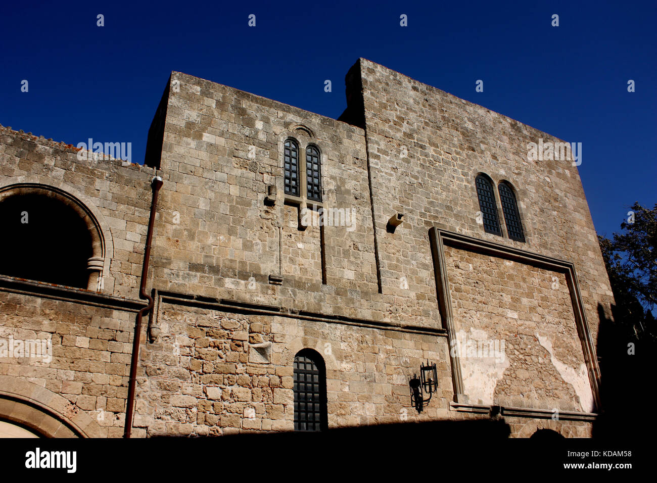 Rhodes church of our lady of the castle hires stock photography and