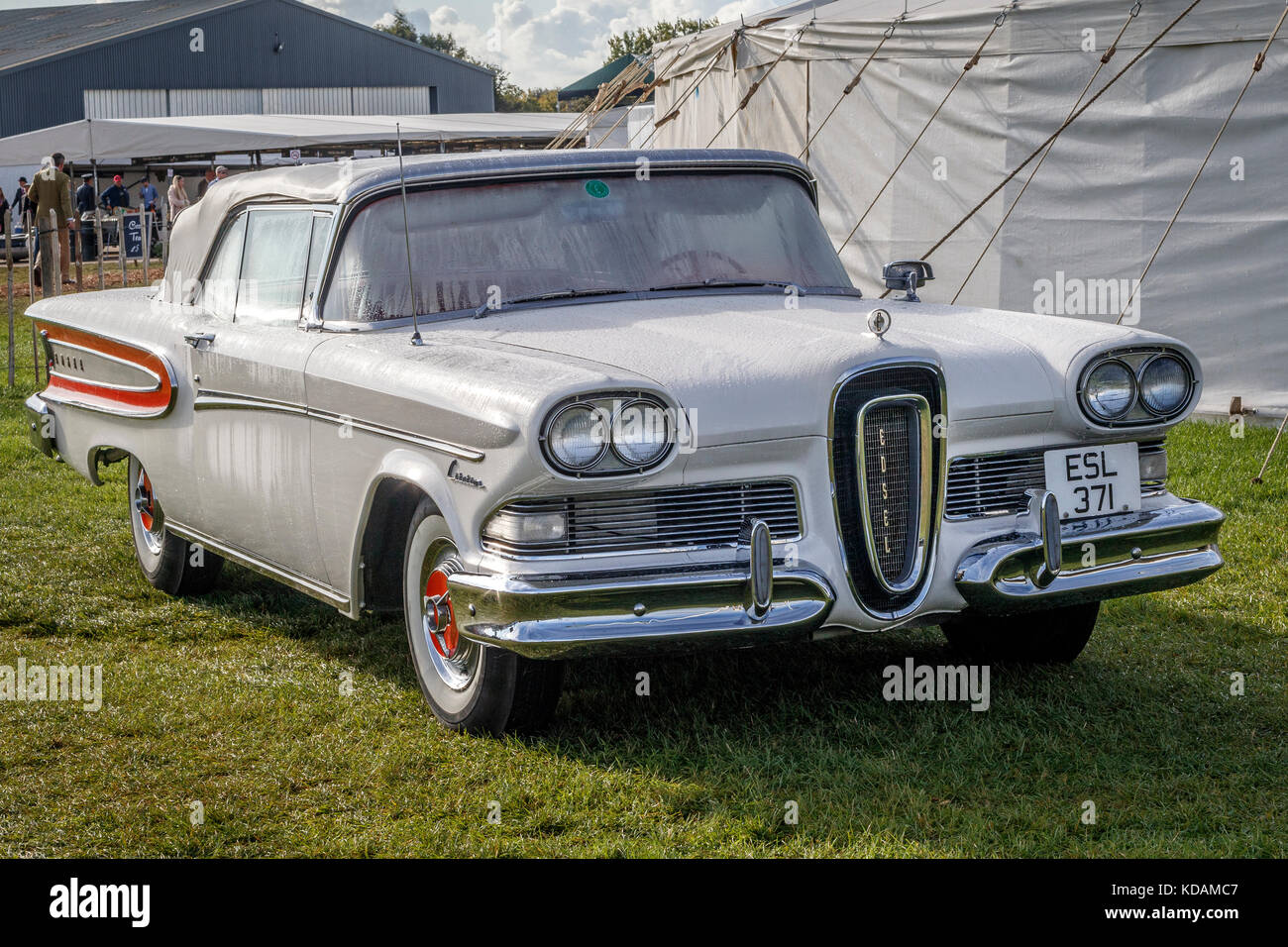 1958 Ford Edsel Citation on display at the 2017 Goodwood Revival, Sussex, UK. Stock Photo