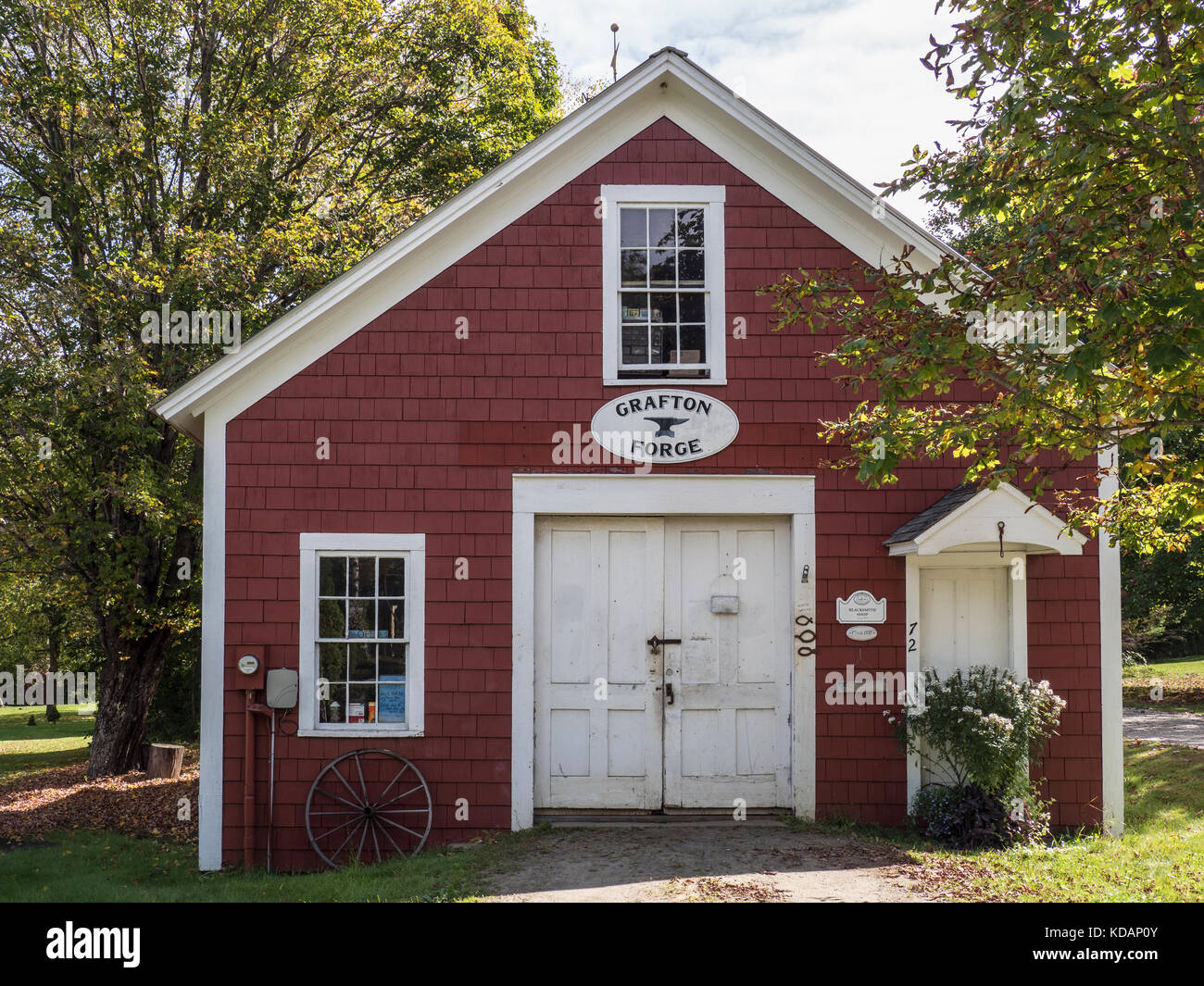 Grafton and Blacksmith Shop, Grafton, Vermont Stock Photo Alamy